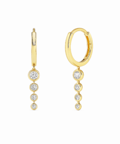 Coco Dazzling øreringe - guld