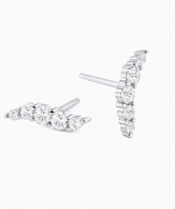 Sparkle studs - sølv