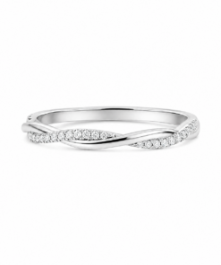 Twisted Beauty ring - sølv