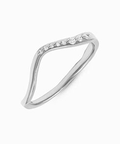 Rose ring - sølv