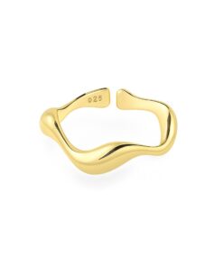 Wavy ring - guld