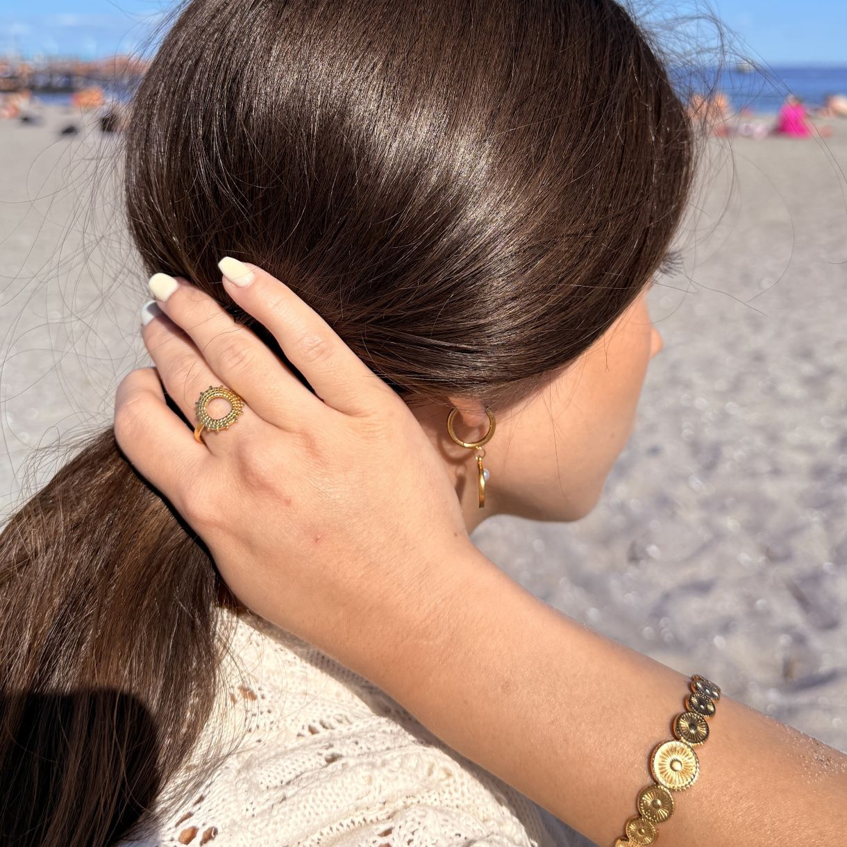 Sunflower ring - Billede 4