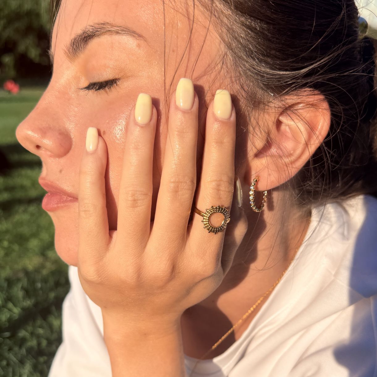 Sunflower ring - Billede 3