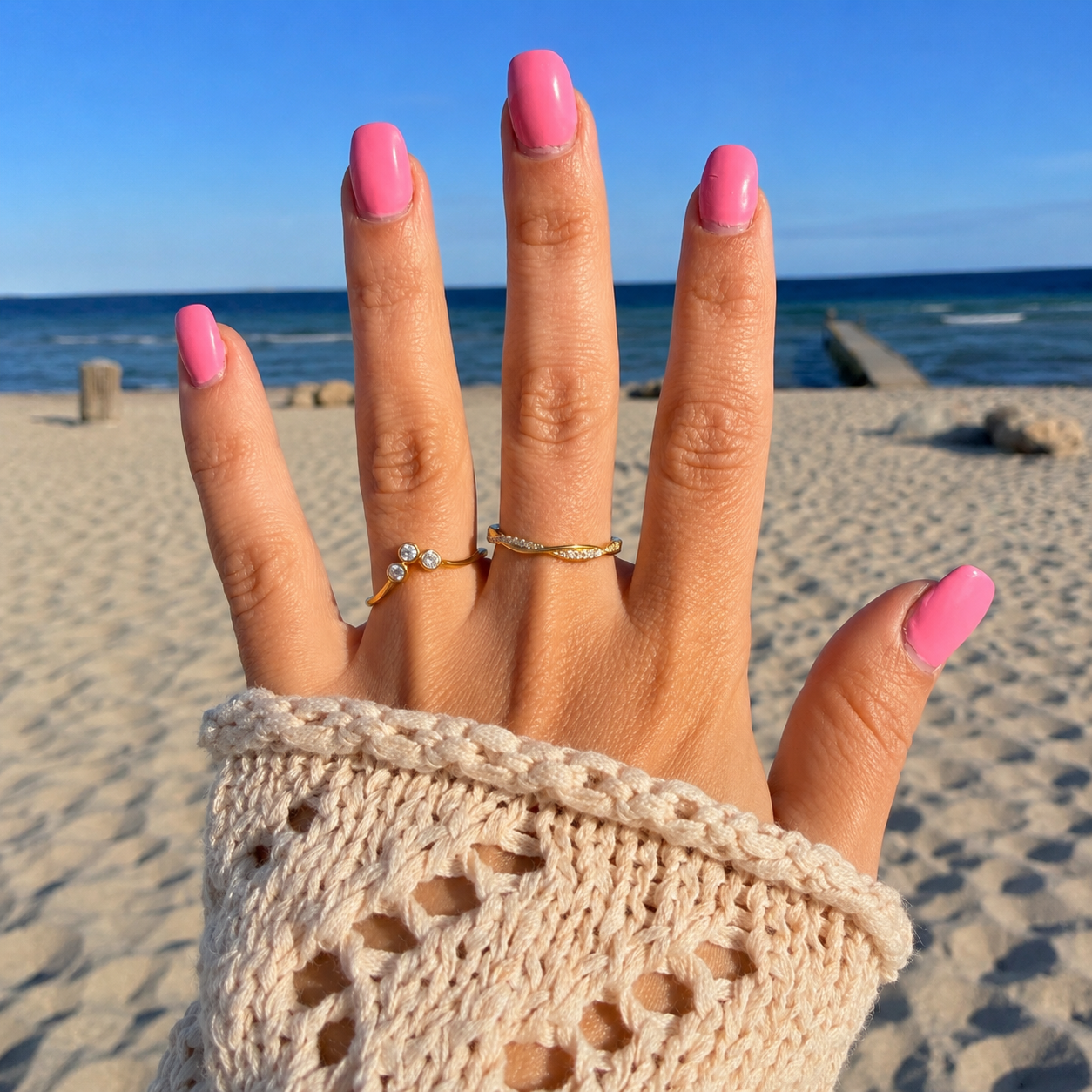 Coco ring - guld - Billede 5