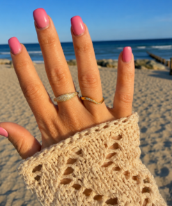 Rose ring - guld - Billede 7